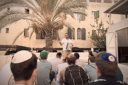 Masada, Ein Gedi, and the Old City of Jerusalem with Torah Tech students